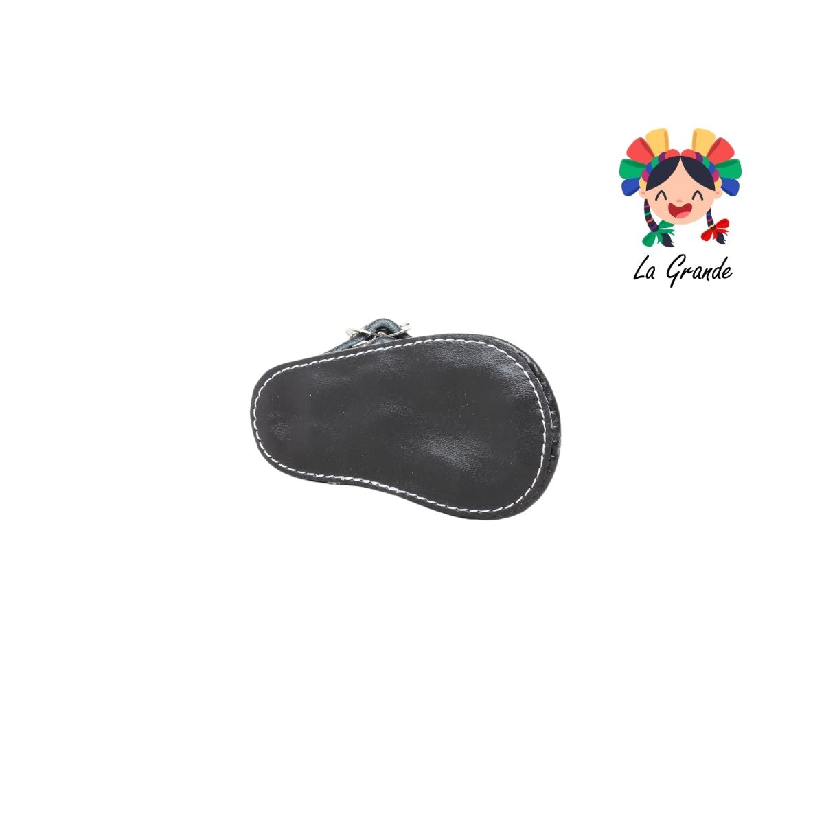 302 KIKES Negro Piel Huarache para Bebé
