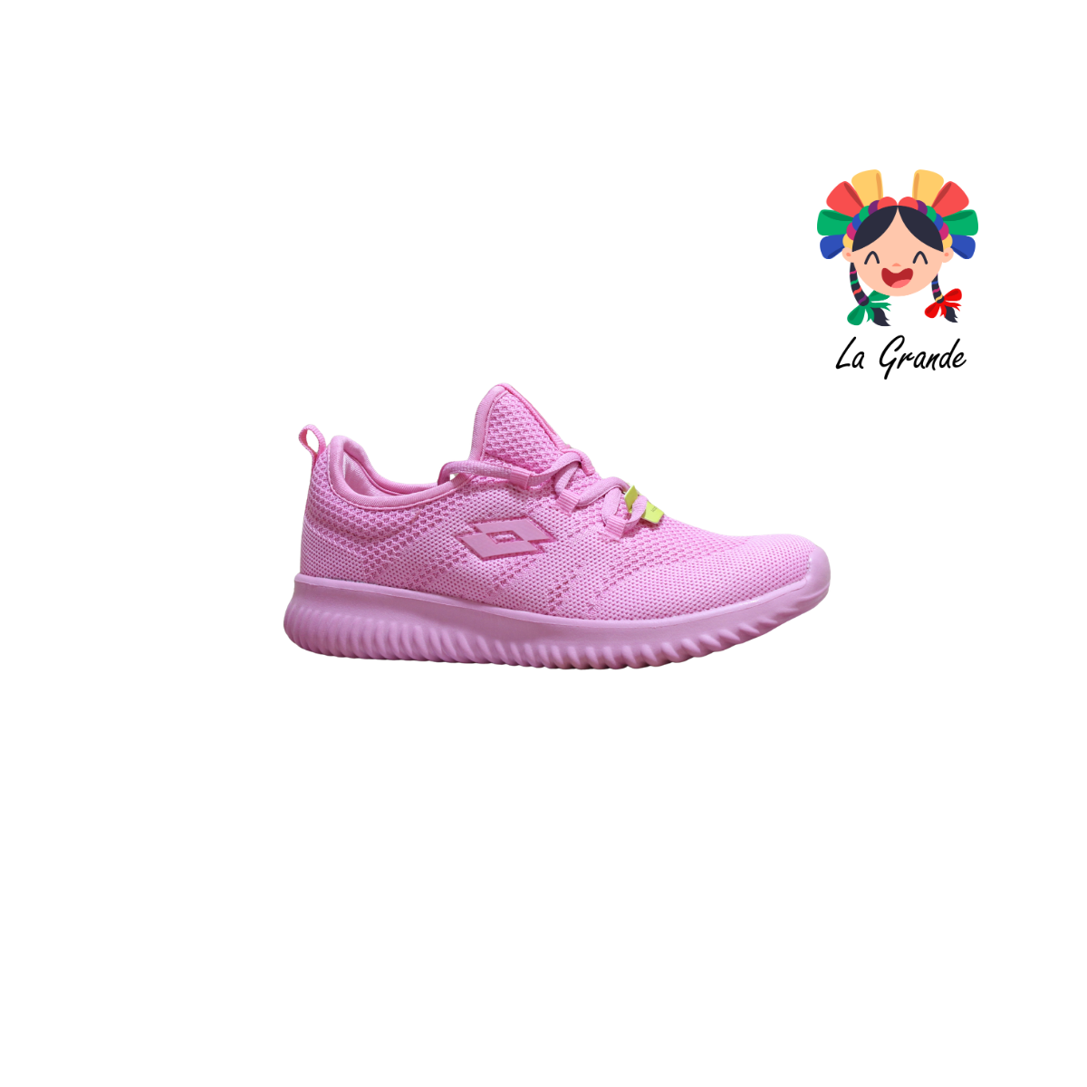 H9254 LOTTO Rosa Tenis Deportivo para Dama
