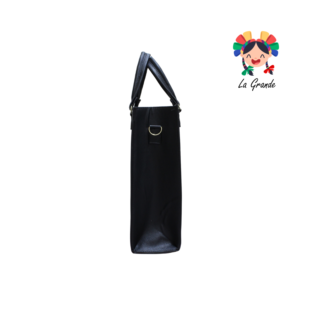 009 Muñeco Diabólico LUCCIANA Negro Bolsa Dulcero Casual para Niña y Dama