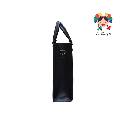 009 Muñeco Diabólico LUCCIANA Negro Bolsa Dulcero Casual para Niña y Dama
