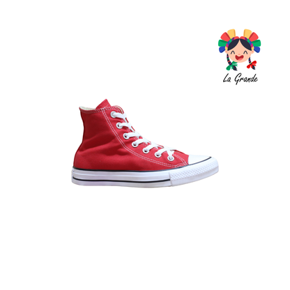 JI CVS Rojo Textil Tenis Casual Importado Original Para Dama, Joven y Caballero