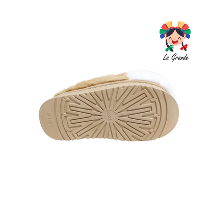 HH-00317 MT Multicolor Santa Pantufla Afelpada para Niña y Niño