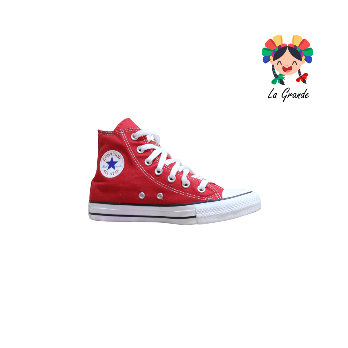 JI CVS Rojo Textil Tenis Casual Importado Original Para Dama, Joven y Caballero