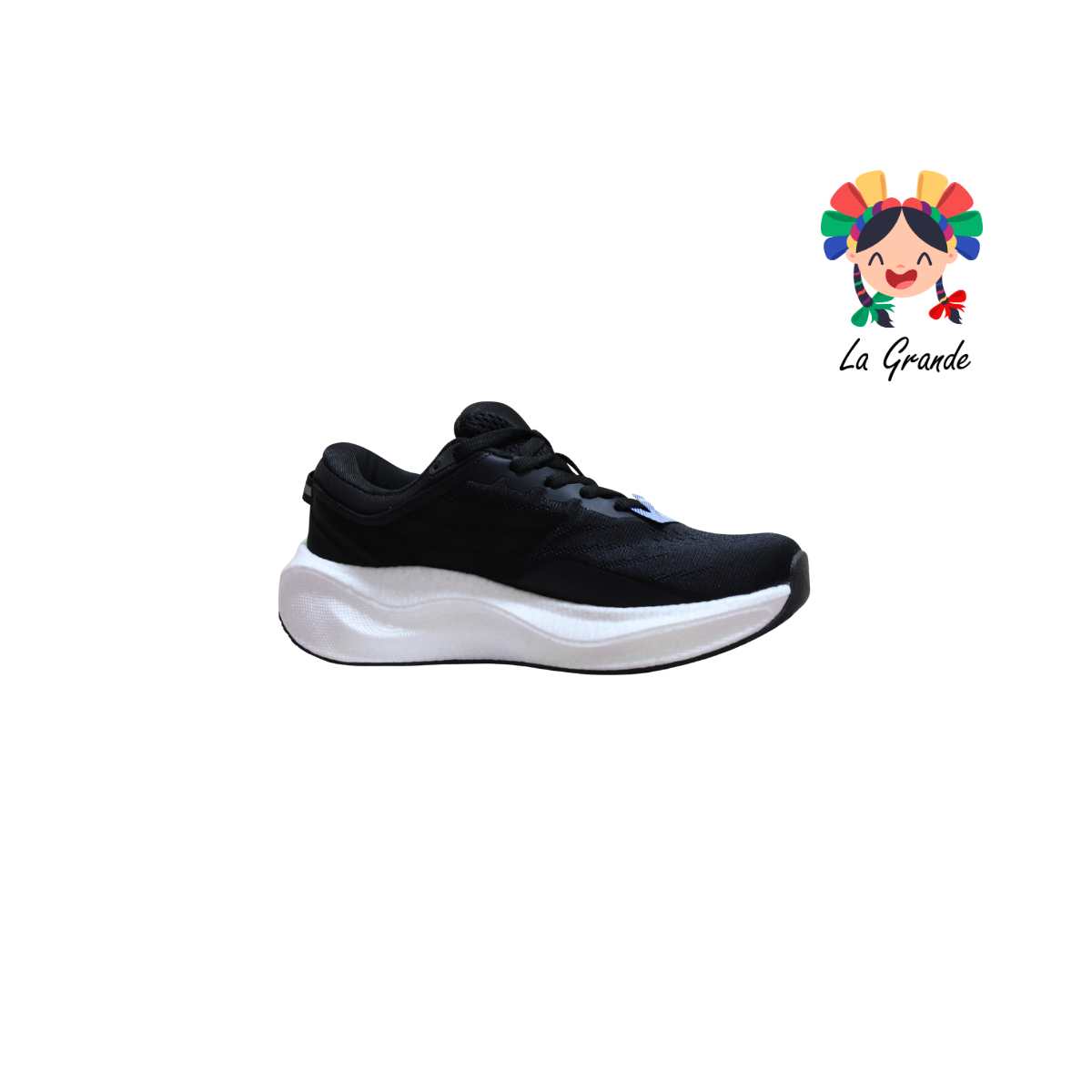 9H585002 LOTTO Negro Gris Tenis Deportivo para Caballero