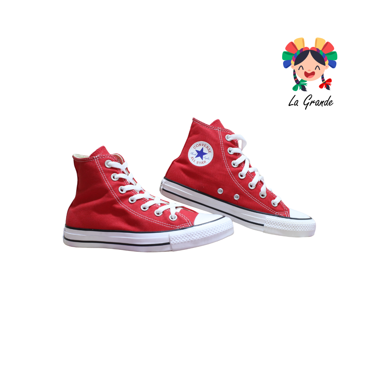 JI CVS Rojo Textil Tenis Casual Importado Original Para Dama, Joven y Caballero
