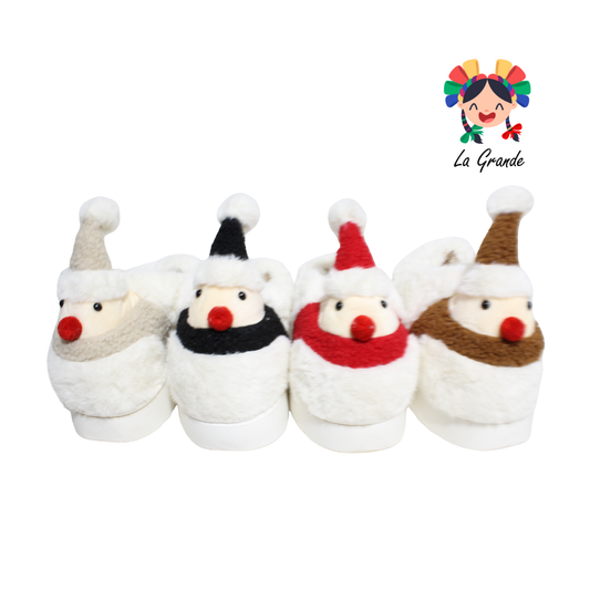 HH-00314 MT Multicolor Muñeco Gorrito Pantufla Afelpada para Dama y Joven