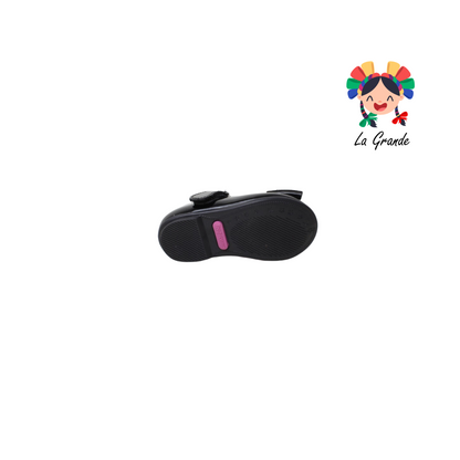 310004 TROPICANA Negro Charol Sint Balerina para Bebé