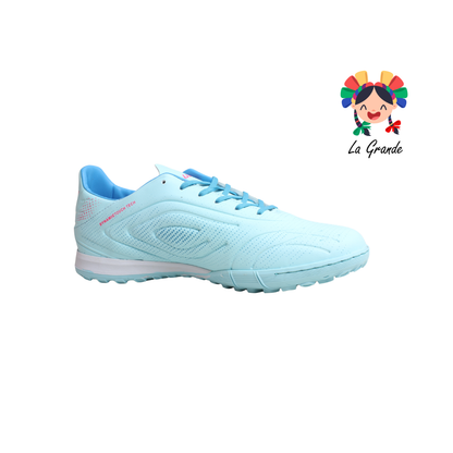 3105 UNION Azul Perla Tqza Fiu Sint Tenis de Fútbol Rápido para Caballero
