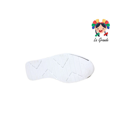 310 TORONTO Blanco Negro Sintético Tenis Casual para Dama y Joven