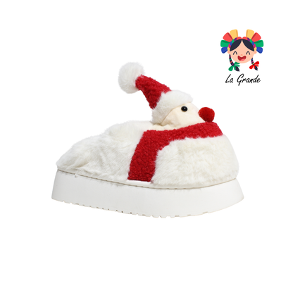 HH-00314 MT Multicolor Muñeco Gorrito Pantufla Afelpada para Dama y Joven