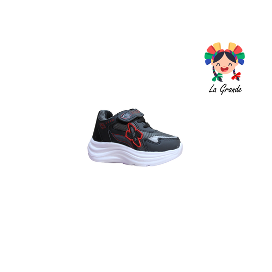 3153 LUX-10 Oxford Rojo Tenis Casual para Bebé