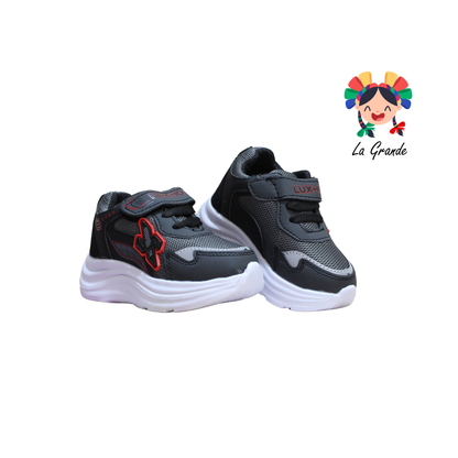 3153 LUX-10 Oxford Rojo Tenis Casual para Bebé