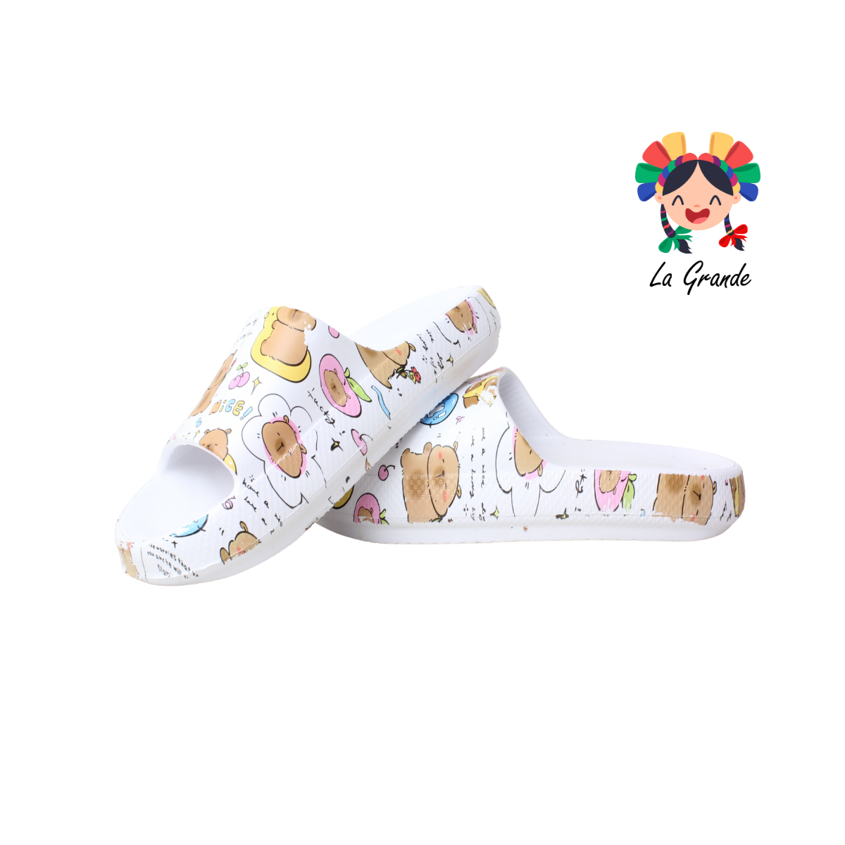 2301-CAPI XTB Multicolor Sandalia Sintético de Baño o Playa para Dama