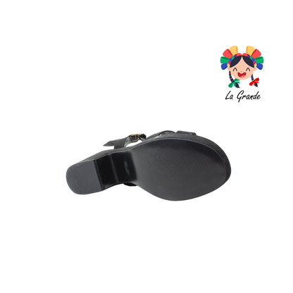 9408 SAO PAULO Negro Nobuck Zapatilla Casual para Dama