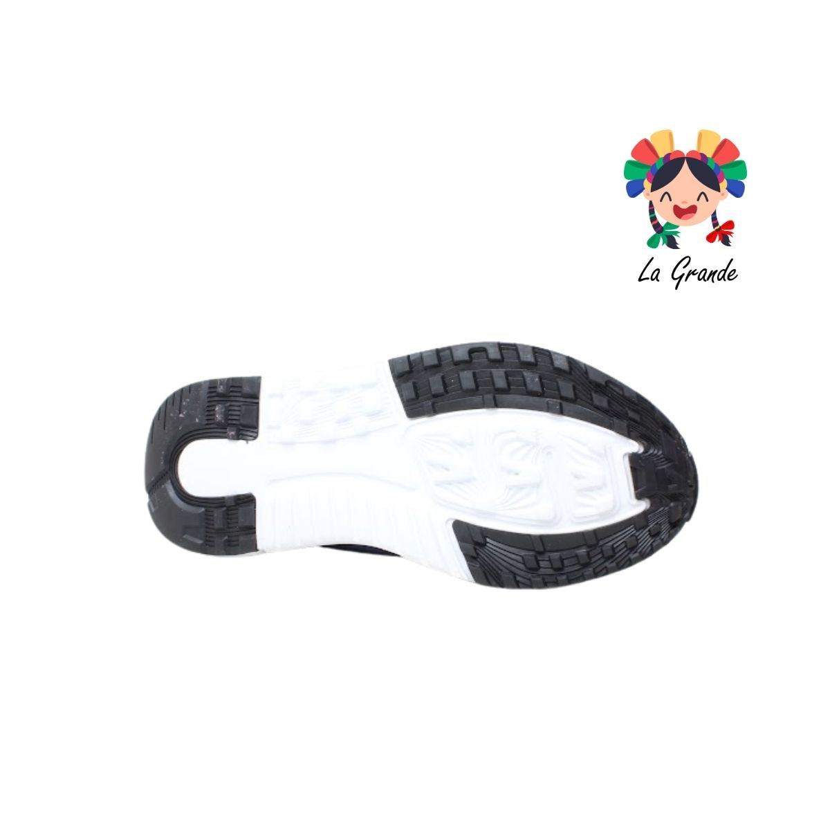 322 H-GROSS Blanco Negro Denim Tenis Deportivo para Caballero