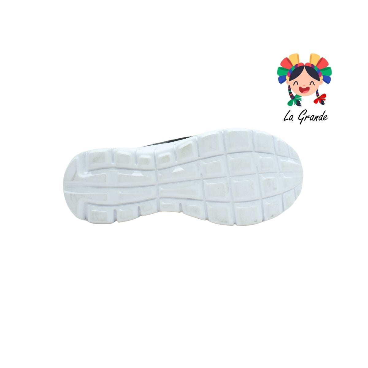 3236 ROKINO Negro Blanco Tenis Deportivo para Joven y Dama