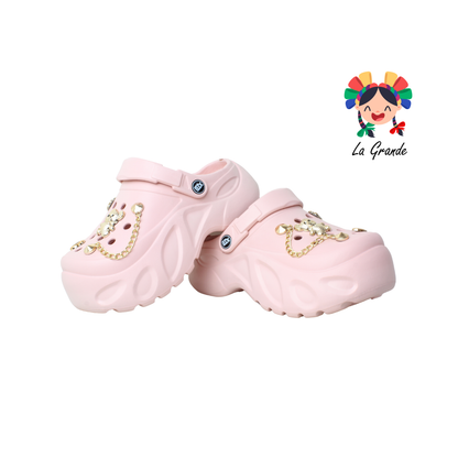2306 XTB Multicolor Sintético Sandalia de Playa o Baño con Plataforma para Dama