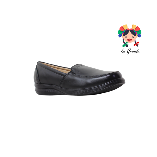501 DULCE DAMITA Negro Piel Zapato Casual para Dama