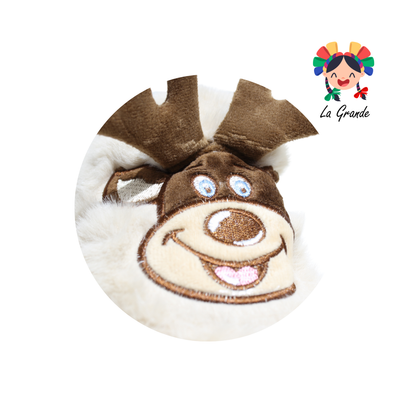 HH-00303 MT Multicolor Reno Pantufla Afelpada para Dama y Joven