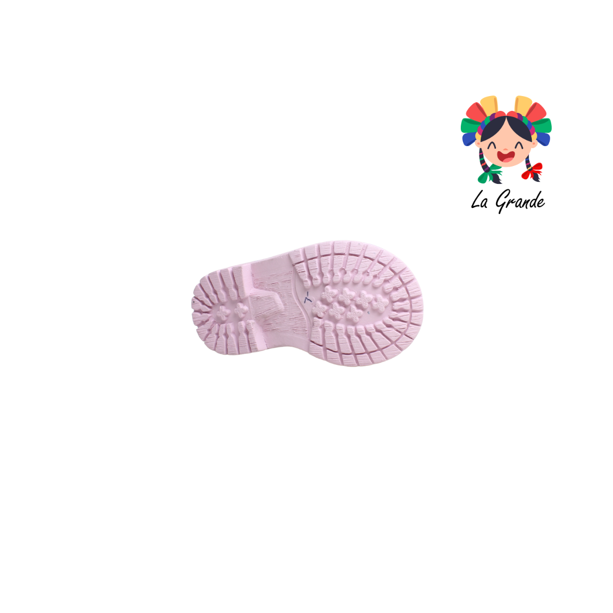 2040 TREK Lila Glitter Bota Casuales para Niña