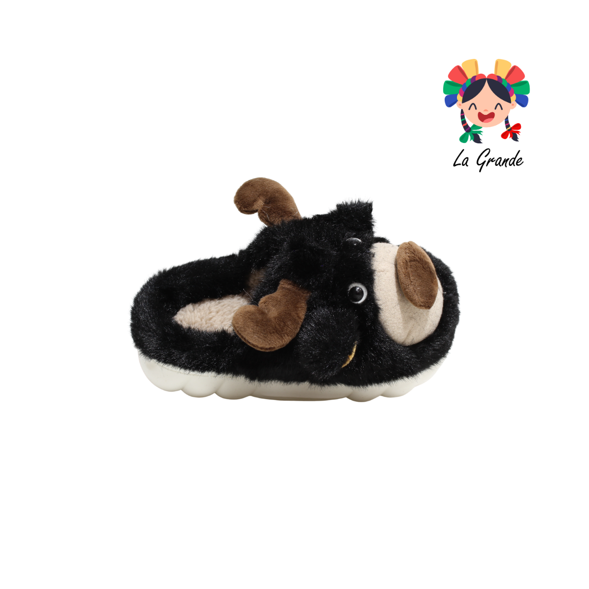 SJT-00036 MT Multicolor Reno Pantufla Afelpada para Niña y Niño