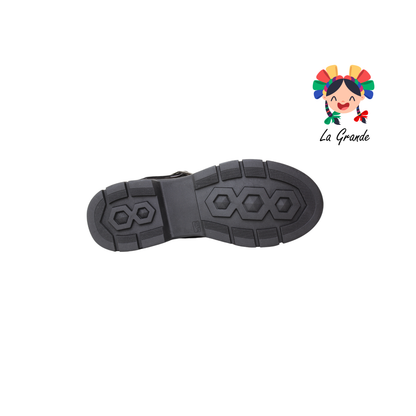 114 MIG NACEREM Negro Sintético Zapato Escolar para Dama