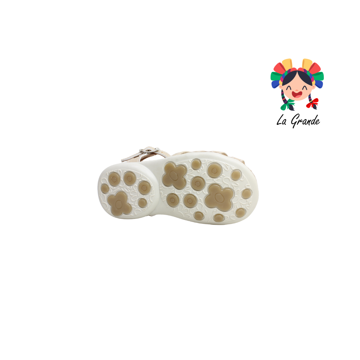 330 DOMINIQ Beige Sint Sandalia para Niña