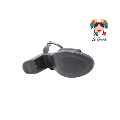 705 ETNIA Negro Cabra Plataforma Casual para Dama