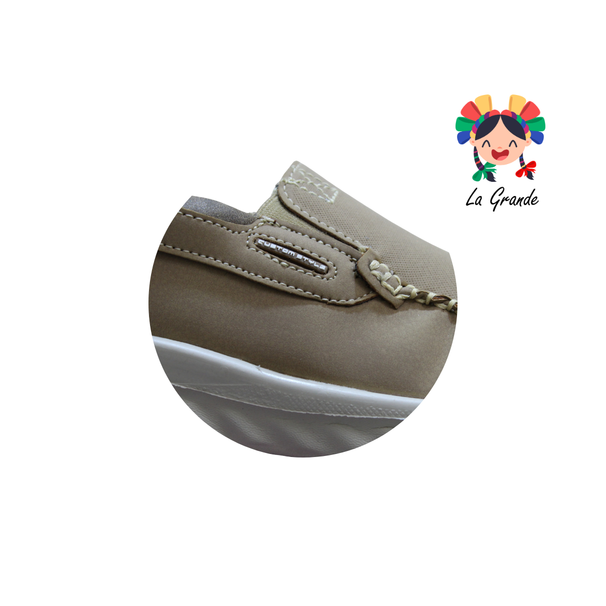 9504 CUSTOM Arena Nobuck Zapato Casual para Caballero