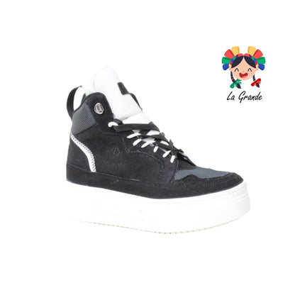 337 H-GROSS Negro Latte Bota con Peluche para Dama