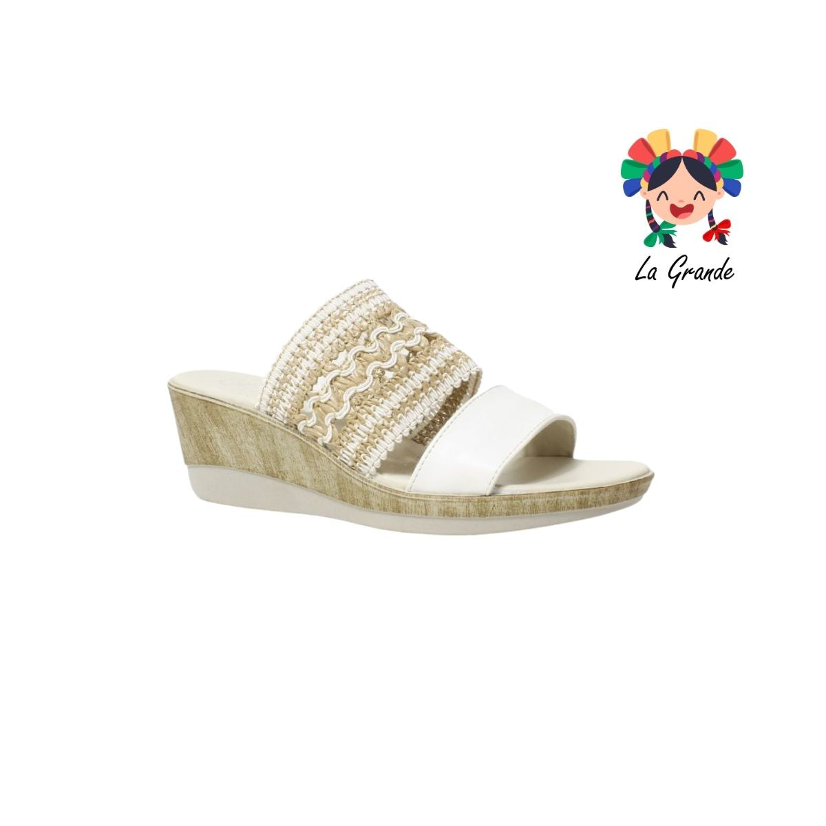 338 ROJO CEREZA Late Cabra Sandalia para Dama