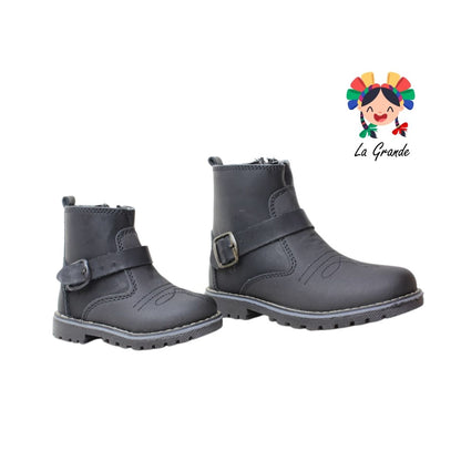 341 MC QUEEN Negro Bota Casual para Bebé y Niño
