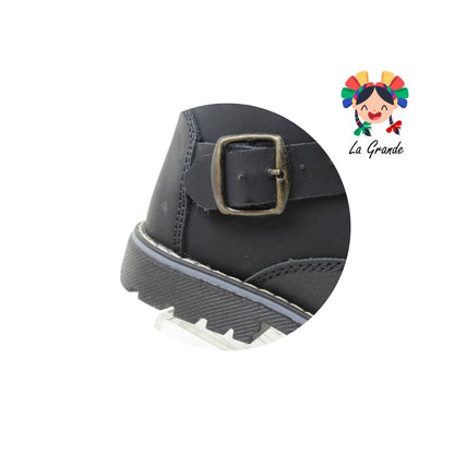 341 MC QUEEN Negro Bota Casual para Bebé y Niño
