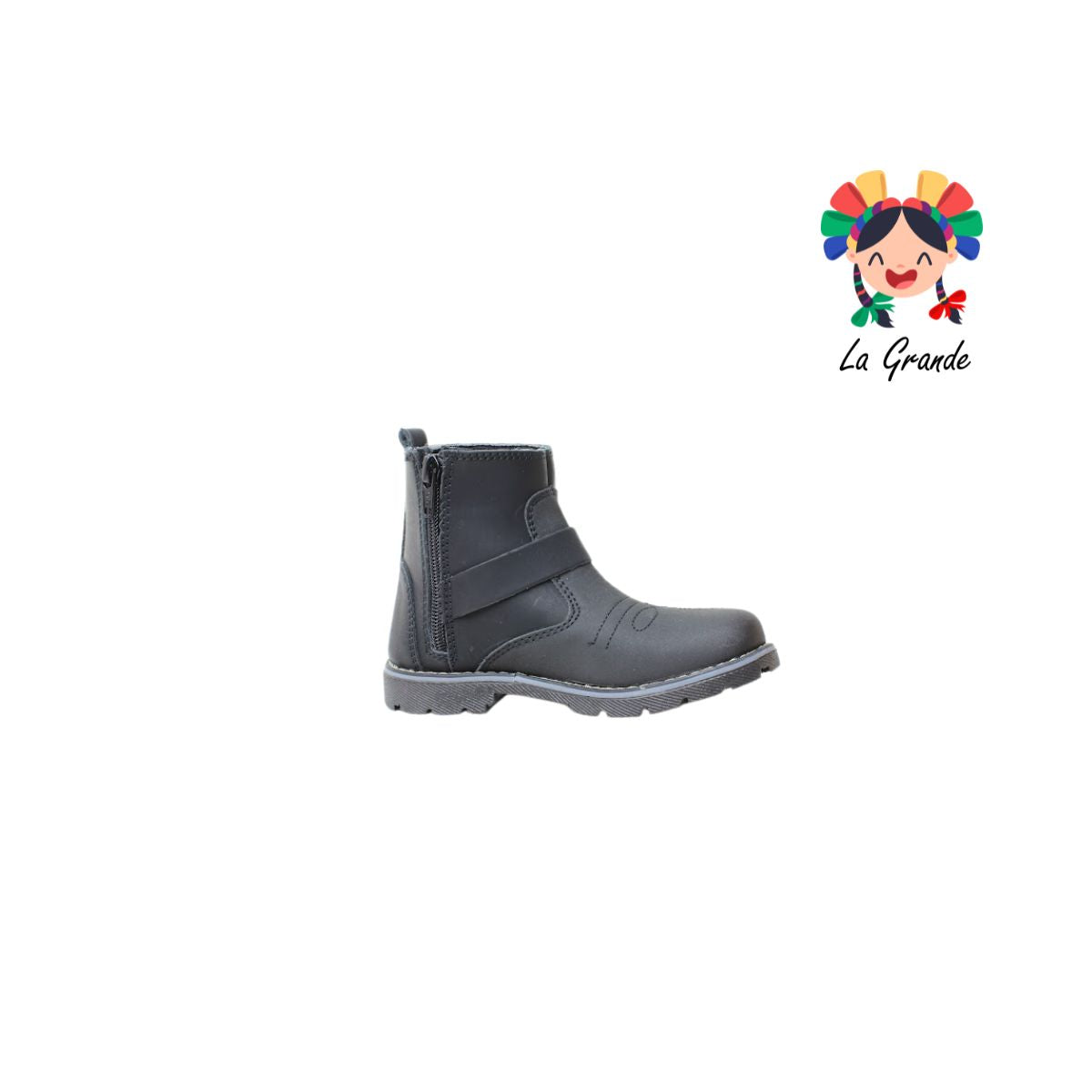 341 MC QUEEN Negro Bota Casual para Bebé y Niño