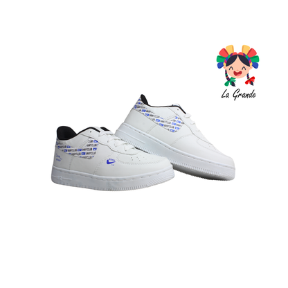 2052 VANNI CLUB Bco Ngo Rey Sint Tenis Casual para Niño y Niña