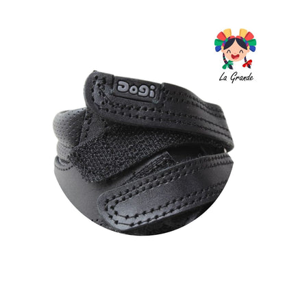 3440 DOGI Negro Piel Zapato Casual para Bebé