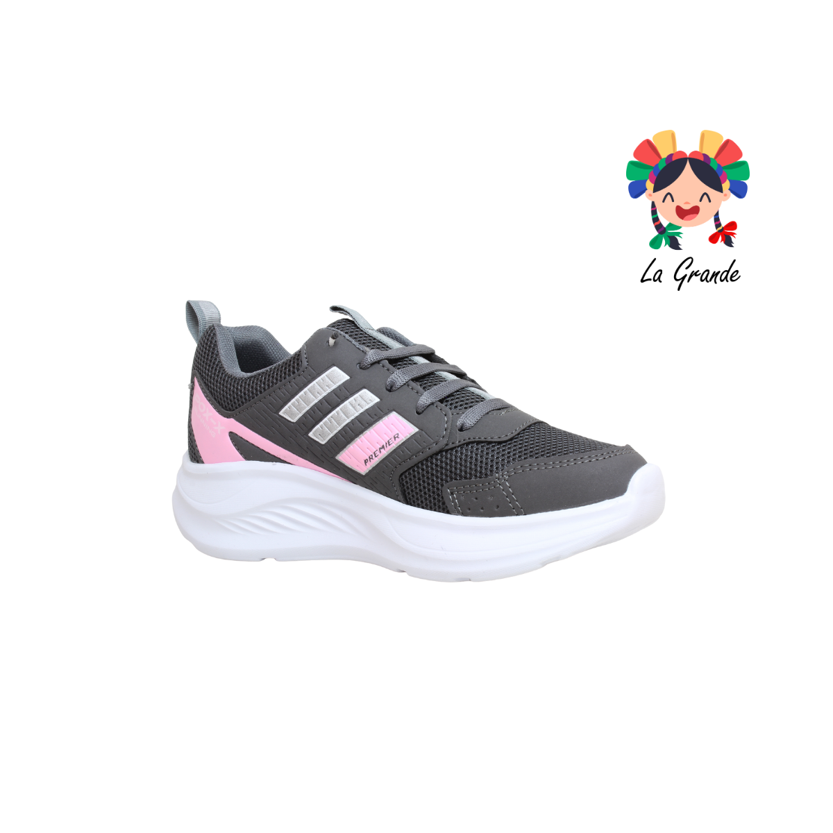 348 BOX X Oxf Rosa Pta Tenis Deportivo para Dama