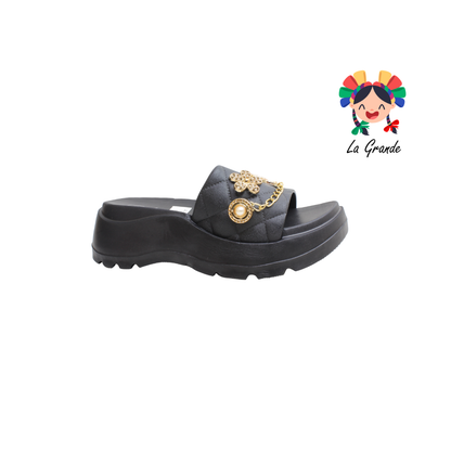 A-8169 ZXXG Multicolor Sintético Sandalia de Baño o Playa para Dama