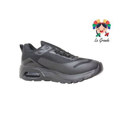 352 UNION Negro Total Tenis Deportivo con Válvula para Caballero