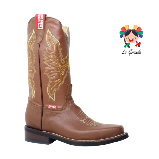 RODEO SIERRA LOBOS Shedron Piel Bota Vaquera Casual para Caballero