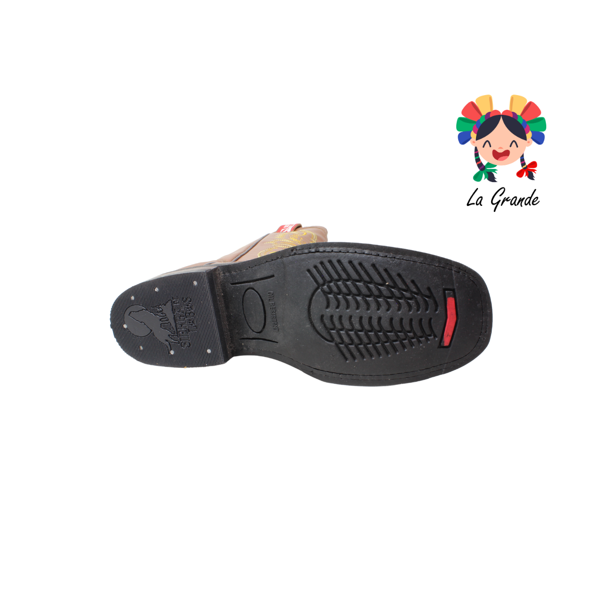 RODEO SIERRA LOBOS Shedron Piel Bota Vaquera Casual para Caballero