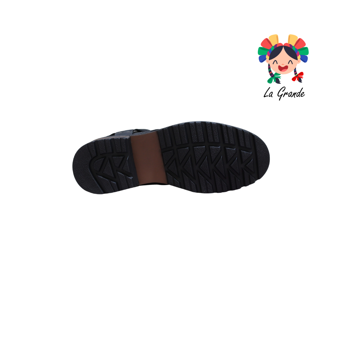 6078 ECCOFLEX Negro Crazy Piel Bota para Caballero