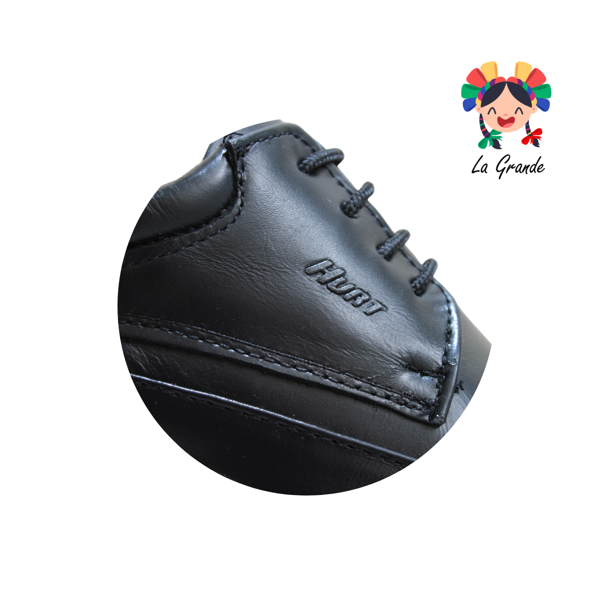 233 HURT Negro Napa Zapato Casual para Caballero