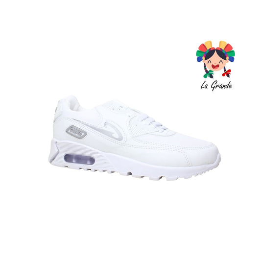 360 GARPER Blanco Blanco Tenis Deportivo de Válvula para Caballero