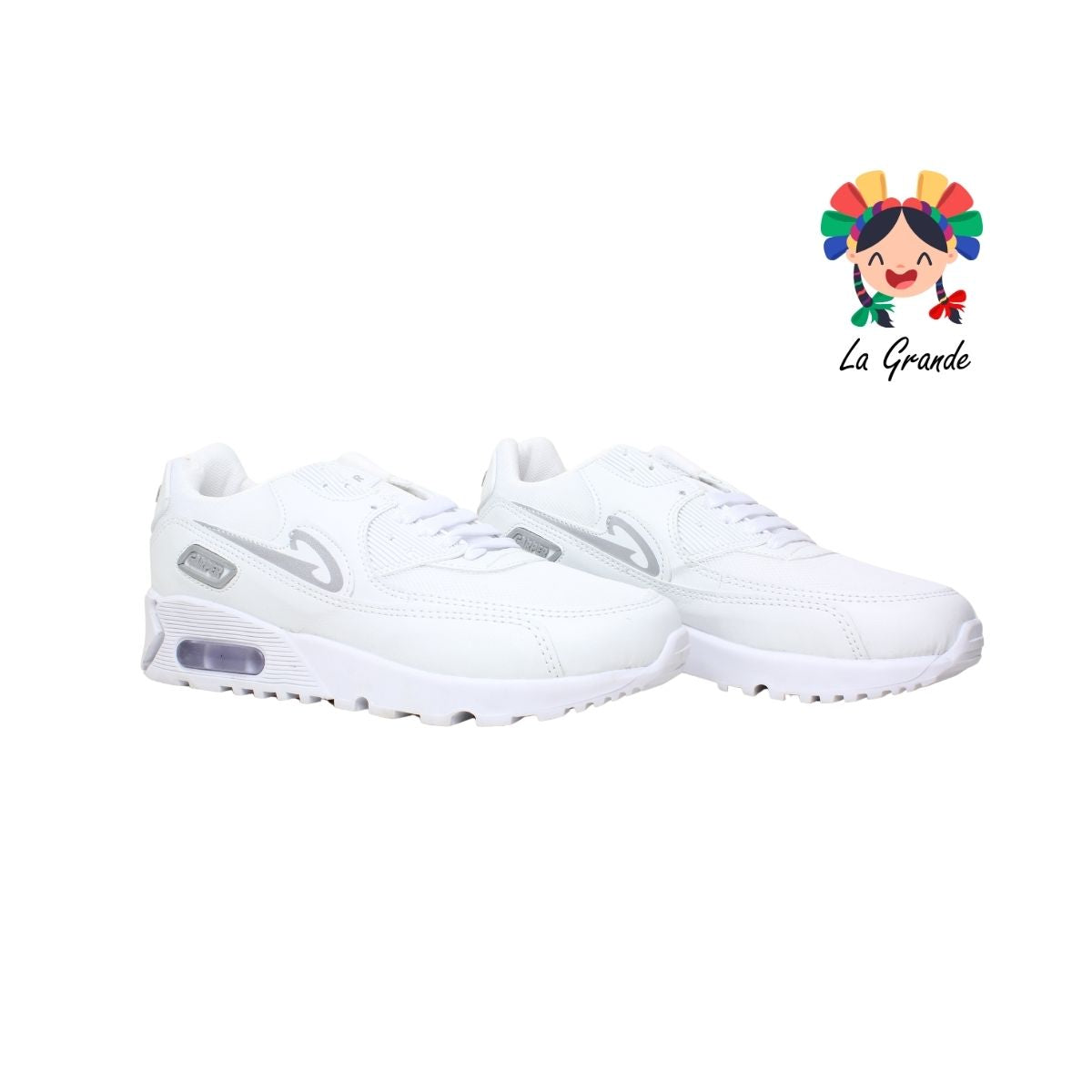 360 GARPER Blanco Blanco Tenis Deportivo de Válvula para Caballero