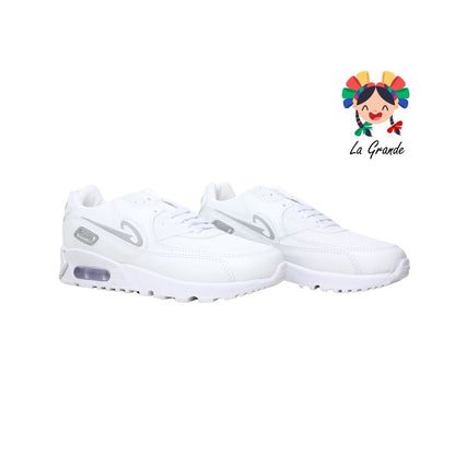 360 GARPER Blanco Blanco Tenis Deportivo de Válvula para Caballero