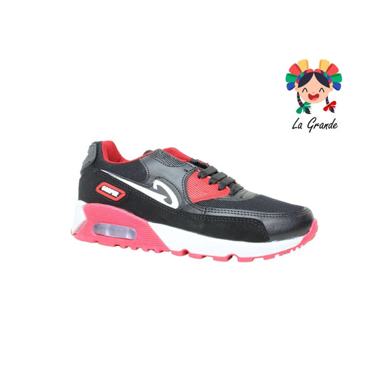 360 GARPER Negro Rojo Tenis Deportivo de Válvula para Caballero