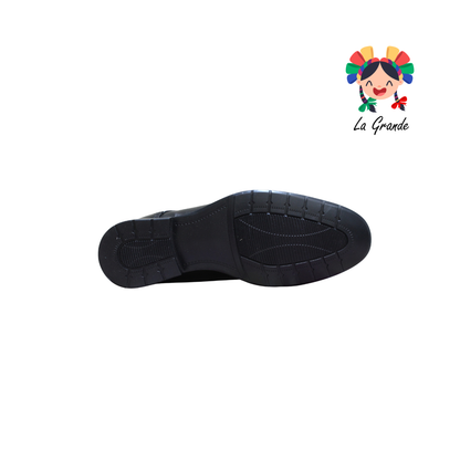 7684 MARISCAL Negro Piel Napa Bota para Caballero