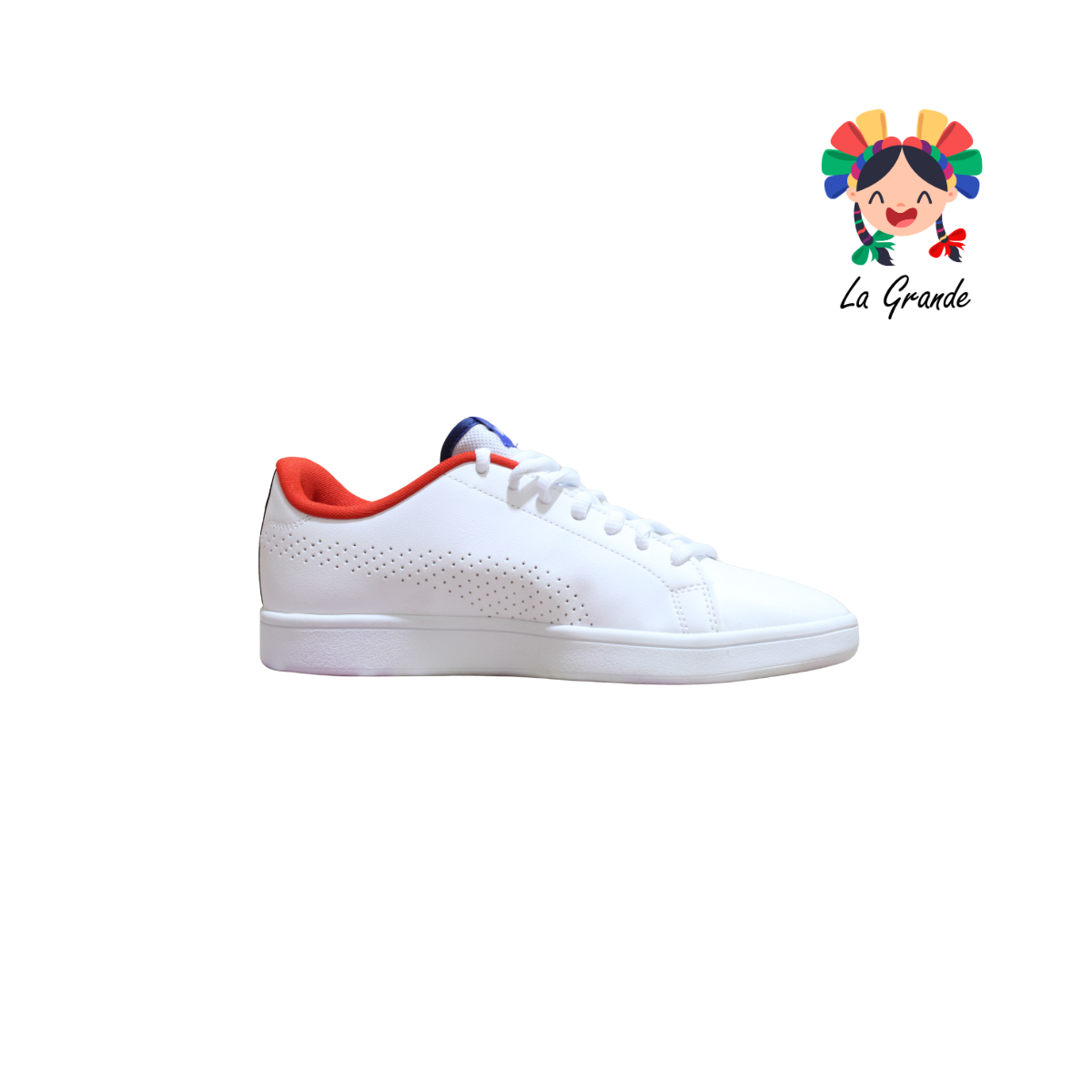 BMW PM Blanco Sintético Tenis Casual Importado Original Para Caballero