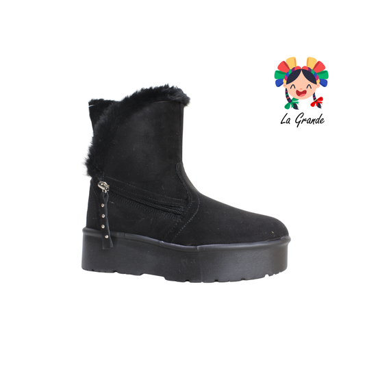 367 H-GROSS Negro Prisco Bota Casual para Dama